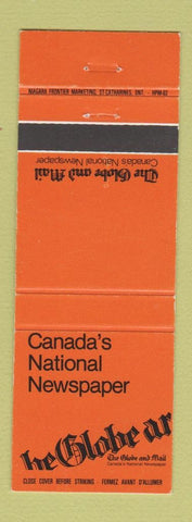 Matchbook Cover - The Glove and Mail Newspaper Canada