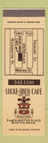 Matchbook Cover - Locke Ober Cafe Boston MA