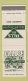 Matchbook Cover - Falls Hotel Newberry MI