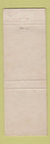Matchbook Cover - Locke's Restaurant Motel Seney MI