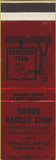Matchbook Cover - Bonus Barber Shop Chicago IL SAMPLE