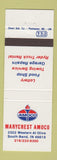 Matchbook Cover - Amoco oil gas South Bend IN
