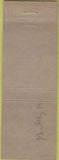 Matchbook Cover - Reynolds New York Stock Exchange member Philadelphia