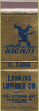 Matchbook Cover - Larkins Lumber Livernois SAMPLE