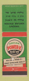 Matchbook Cover - Sinclair oil gas Vinson's Poplar Bluff MO