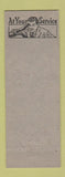 Matchbook Cover - Lange's Mobil oil gas Cheyenne WY