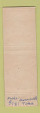 Matchbook Cover - Florsheim Shoes J&O Men's Clothes Brownsville TX