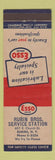 Matchbook Cover - Esso oil gas Rubin Bros Elmira NY