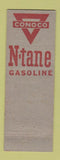 Matchbook Cover - Conoco oil gas Marengo Belvidere IL