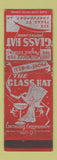 Matchbook Cover - Glass Hat Shreveport LA WORN