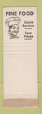 Matchbook Cover - Freeport Labor Club Freeport IL