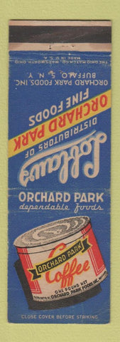 Matchbook Cover - Loblaws Orchard Park Foods Coffee Buffalo NY WEAR