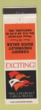 Matchbook Cover - 1966 Chevrolet Buick Cassidy Kentland IN