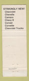 Matchbook Cover - 1968 Chevrolet Bill K Tomahawk WI