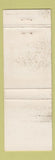 Matchbook Cover - Jon Mario Hair Salon Wildwood NJ WORN