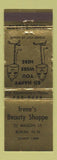 Matchbook Cover - Irene's Beauty Shoppe Berlin NH WEAR