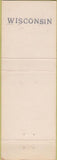 Matchbook Cover - FJ Hermes Sons Real Estate Insurance WI