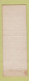 Matchbook Cover - Alzie Tolbert Sinclair oil gas