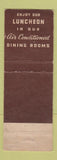 Matchbook Cover - Gibbys Cocktails Chicago IL