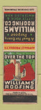Matchbook Cover - Williams Roofing Little Rock Waterloo AR WEAR