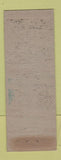 Matchbook Cover - Williams Roofing Little Rock Waterloo AR WEAR