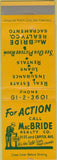 Matchbook Cover - RA Elkins Realtors Van Nuys CA