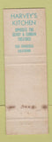 Matchbook Cover - Harvey's Kitchen San Francisco CA