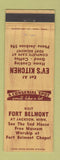 Matchbook Cover - Fort Belmont Ev's Kitchen Jackson MN