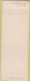 Matchbook Cover - Elizabeth West Real Estate Stony Brook NY