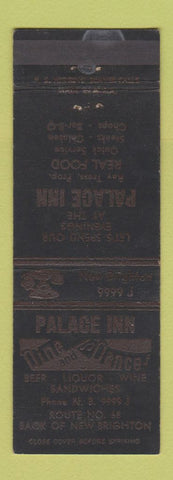 Matchbook Cover - Palace Inn New Brighton PA WEAR