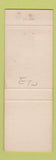 Matchbook Cover - Mildred's Restaurant Attalla AL