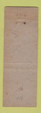 Matchbook Cover - Springs Restaurant Miami Springs FL WEAR