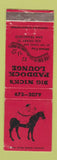 Matchbook Cover - Big Nick's Paddock Lounge San Francisco CA WEAR