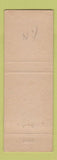 Matchbook Cover - Cartwright Inn West Henrietta NY