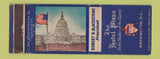 Matchbook Cover - Hotel Plaza Washington DC