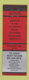 Matchbook Cover - Barber County Building and Loan Assn Medicine Lodge KS