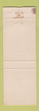 Matchbook Cover - Tom King General Assembly Election Butler County