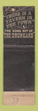 Matchbook Cover - The Drunkard Hollywood CA CROWN WEAR