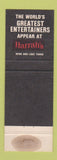Matchbook Cover - Harrah's Casino Reno Lake Tahoe CA WEAR