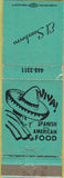 Matchbook Cover - El Sombrero Mexican Food El Monte CA