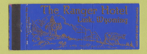 Matchbook Cover - Ranger Hotel Lusky WY Full Length