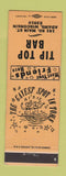 Matchbook Cover - Tip Top Bar Adams WI mermaid WEAR