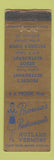 Matchbook Cover - Prouse's Restaurants Rutland VT girlie WORN