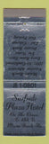 Matchbook Cover - Surfside Plaza Hotel Miami Beach FL WEAR