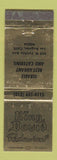 Matchbook Cover - King David Israeli Restaurant Los Angeles CA