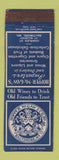 Matchbook Cover - Hopper McGaw Baltimore MD importers liquors grocery