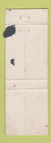 Matchbook Cover - Reynolds Sugar Bush Maple Syrup Aniwa WI WEAR