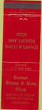 Matchbook Cover - Carmel Stamp and Coin Shop Carmel by the Sea CA