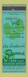 Matchbook Cover - Shamrock Bar Lounge St Petersburg Beach FL POOR