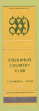 Matchbook Cover - Columbus Country Club OH WEAR